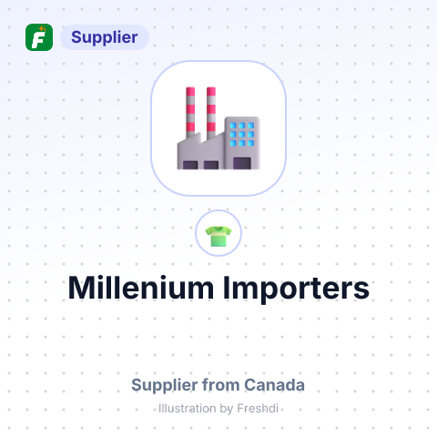 Millenium Importers – summary card, no photo uploaded yet