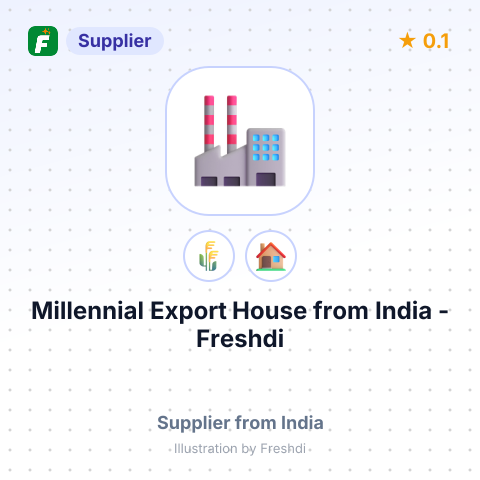 Millennial Export House  – summary card, no photo uploaded yet