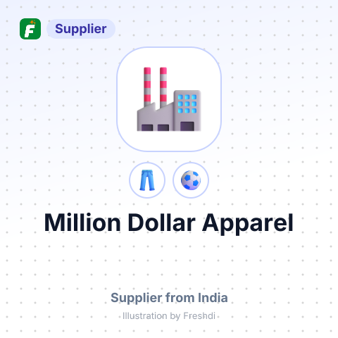 Million Dollar Apparel – summary card, no photo uploaded yet