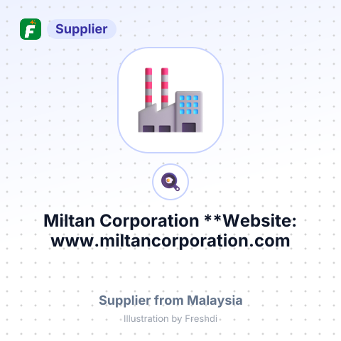 Miltan Corporation **Website: www.miltancorporation.com – summary card, no photo uploaded yet
