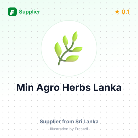 Min Agro Herbs Lanka  – summary card, no photo uploaded yet