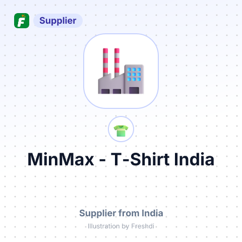MinMax - T-Shirt India – summary card, no photo uploaded yet