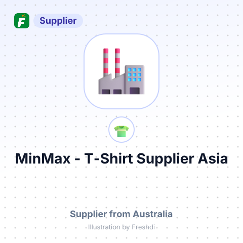 MinMax - T-Shirt Supplier Asia – summary card, no photo uploaded yet