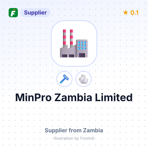 MinPro Zambia Limited – summary card, no photo uploaded yet