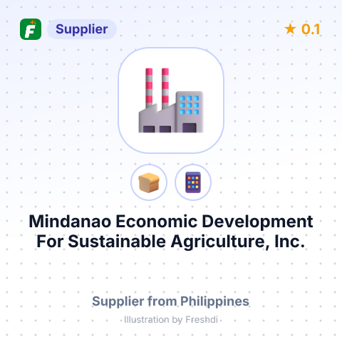 Mindanao Economic Development For Sustainable Agriculture, Inc.  – summary card, no photo uploaded yet