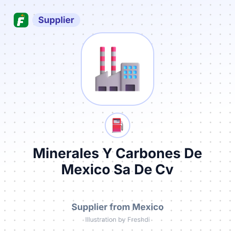 Minerales Y Carbones De Mexico Sa De Cv – summary card, no photo uploaded yet