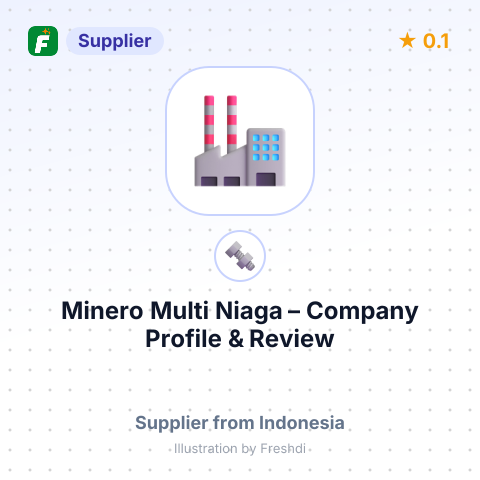 Minero Multi Niaga – summary card, no photo uploaded yet