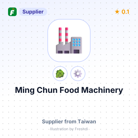 Ming Chun Food Machinery – summary card, no photo uploaded yet