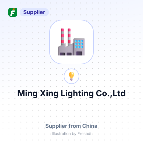 Ming Xing Lighting Co.,Ltd – summary card, no photo uploaded yet