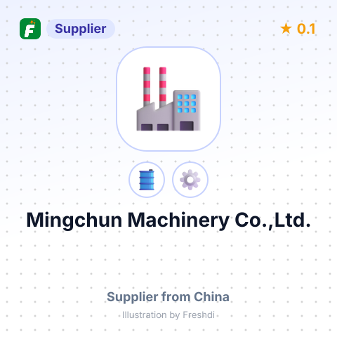 Mingchun Machinery Co.,Ltd. – summary card, no photo uploaded yet
