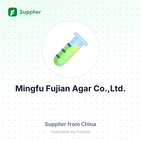 Mingfu Fujian Agar Co.,Ltd. – summary card, no photo uploaded yet