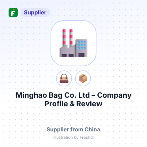 Minghao Bag Co.,Ltd – summary card, no photo uploaded yet