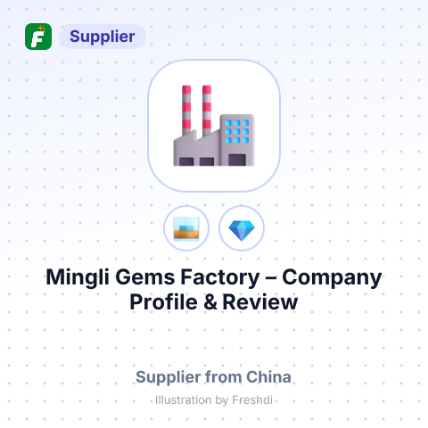 Mingli Gems Factory – summary card, no photo uploaded yet