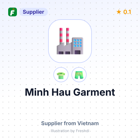 Minh Hau Garment – summary card, no photo uploaded yet