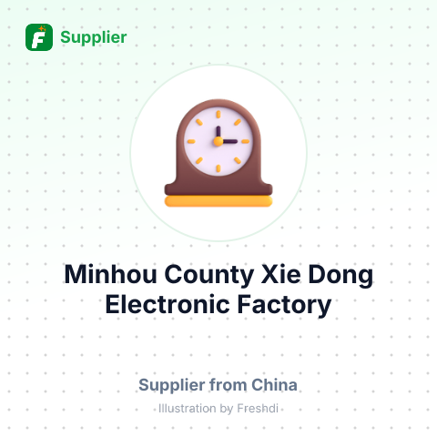 Minhou County Xie Dong Electronic Factory – summary card, no photo uploaded yet