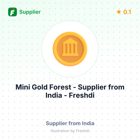 Mini Gold Forest  – summary card, no photo uploaded yet