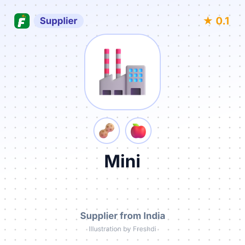 Mini  – summary card, no photo uploaded yet
