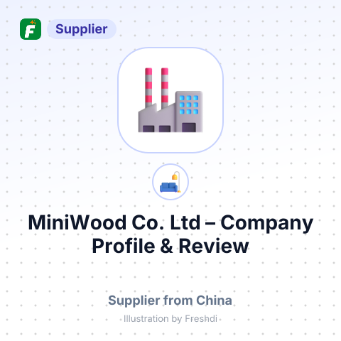 MiniWood Co.,Ltd – summary card, no photo uploaded yet