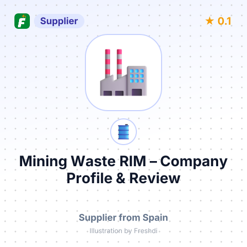 Mining Waste RIM – summary card, no photo uploaded yet