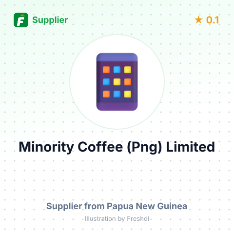 Minority Coffee (Png) Limited  – summary card, no photo uploaded yet