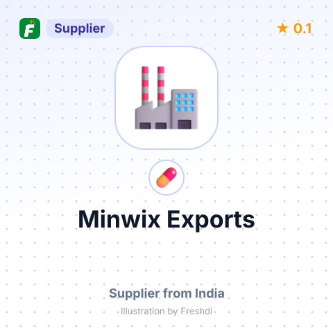 Minwix Exports  – summary card, no photo uploaded yet