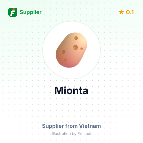 Mionta  – summary card, no photo uploaded yet