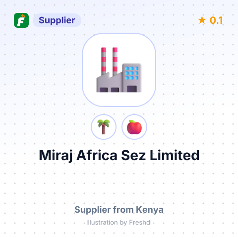 Miraj Africa Sez Limited  – summary card, no photo uploaded yet