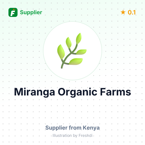 Miranga Organic Farms – summary card, no photo uploaded yet