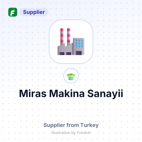 Miras Makina Sanayii – summary card, no photo uploaded yet