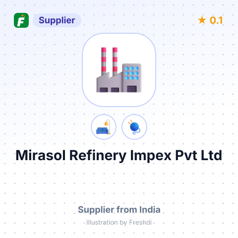 Mirasol Refinery Impex Pvt Ltd – summary card, no photo uploaded yet