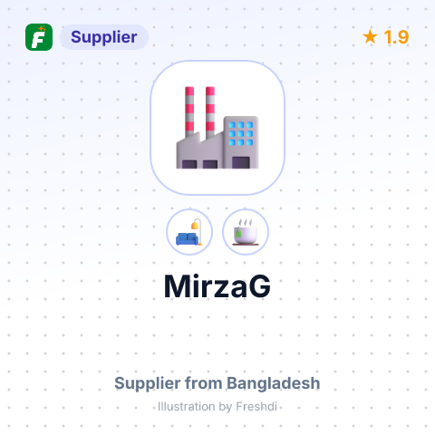 MirzaG – summary card, no photo uploaded yet