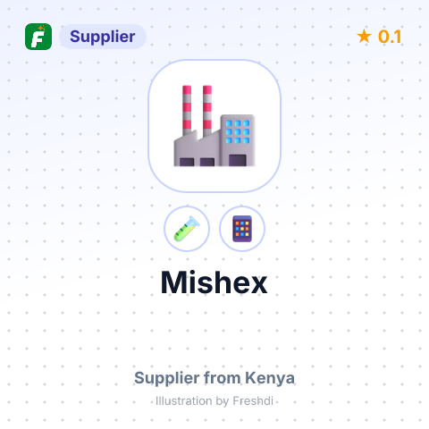 Mishex  – summary card, no photo uploaded yet