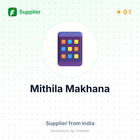 Mithila Makhana  – summary card, no photo uploaded yet