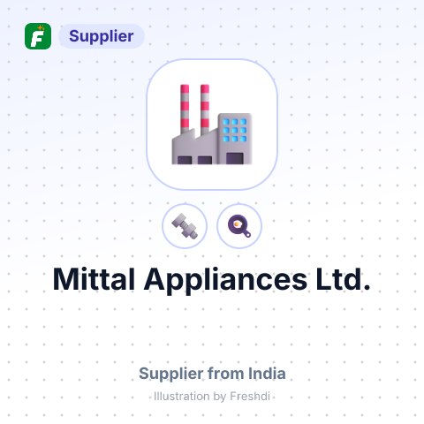 Mittal Appliances Ltd. – summary card, no photo uploaded yet