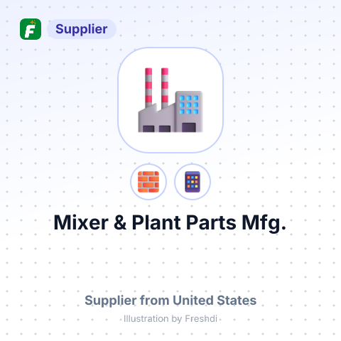 Mixer & Plant Parts Mfg. – summary card, no photo uploaded yet