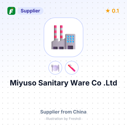 Miyuso Sanitary Ware Co,.Ltd – summary card, no photo uploaded yet