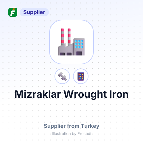 Mizraklar Wrought Iron – summary card, no photo uploaded yet