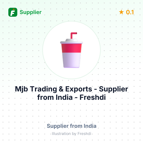 Mjb  Trading & Exports  – summary card, no photo uploaded yet