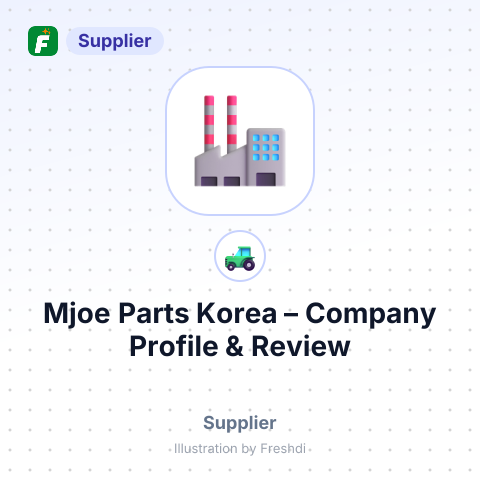 Mjoe Parts Korea – summary card, no photo uploaded yet