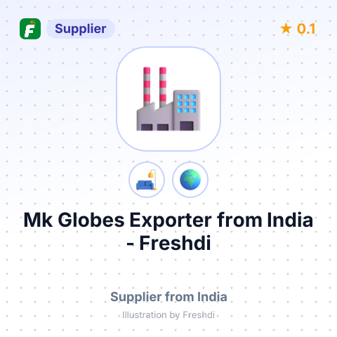 Mk Globes Exporter  – summary card, no photo uploaded yet