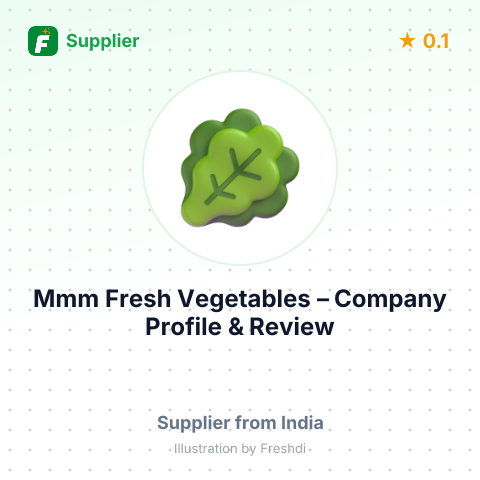 Mmm Fresh Vegetables – summary card, no photo uploaded yet
