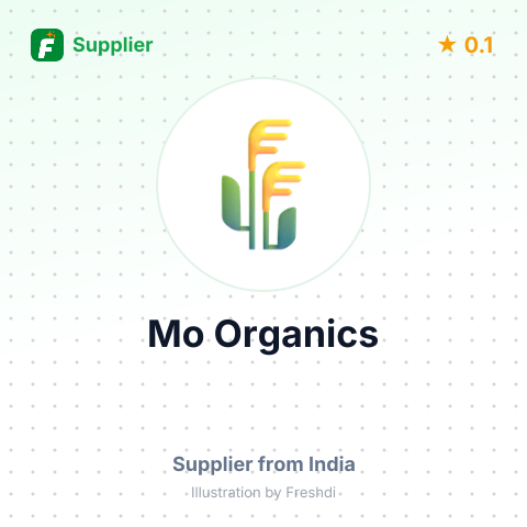 Mo Organics  – summary card, no photo uploaded yet