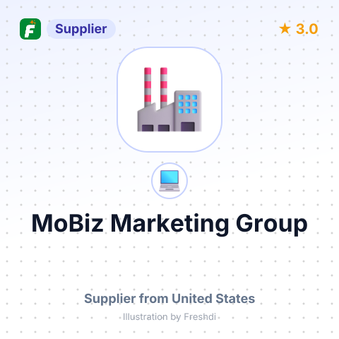 MoBiz Marketing Group – summary card, no photo uploaded yet