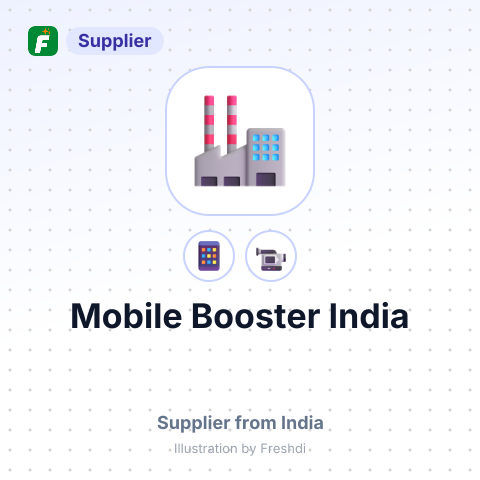 Mobile Booster India – summary card, no photo uploaded yet