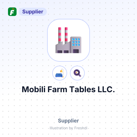Mobili Farm Tables LLC. – summary card, no photo uploaded yet