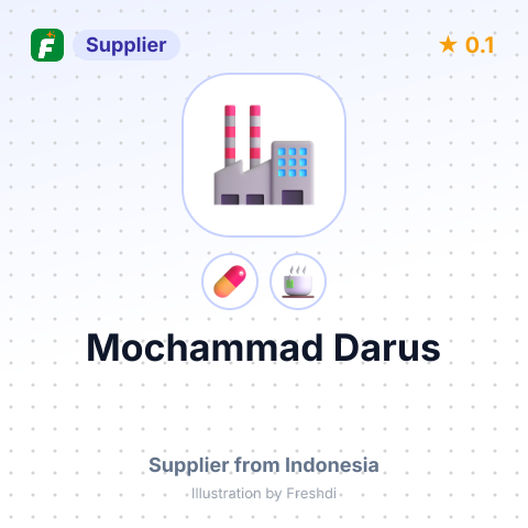 Mochammad Darus – summary card, no photo uploaded yet
