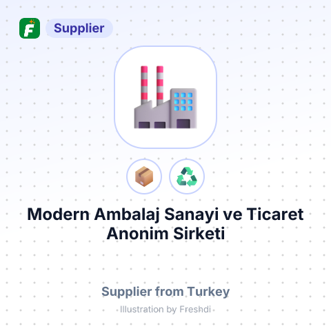 Modern Ambalaj Sanayi ve Ticaret Anonim Sirketi – summary card, no photo uploaded yet