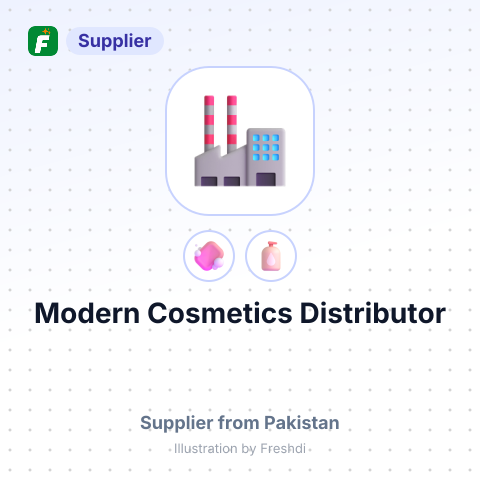 Modern Cosmetics Distributor – summary card, no photo uploaded yet