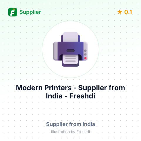 Modern Printers  – summary card, no photo uploaded yet