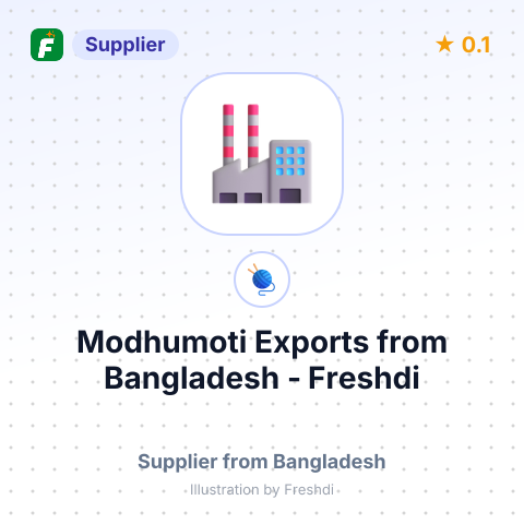 Modhumoti Exports  – summary card, no photo uploaded yet